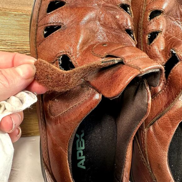 Retro Fisherman Comfort Shoes Womens SZ 8.5W Black Chunky Minimalist Cottagecore - Picture 11 of 14